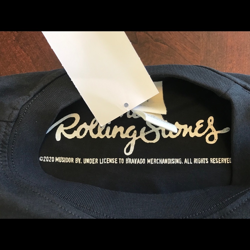 Rolling Stones T-shirt NWT NEW XS - Picture 4 of 5